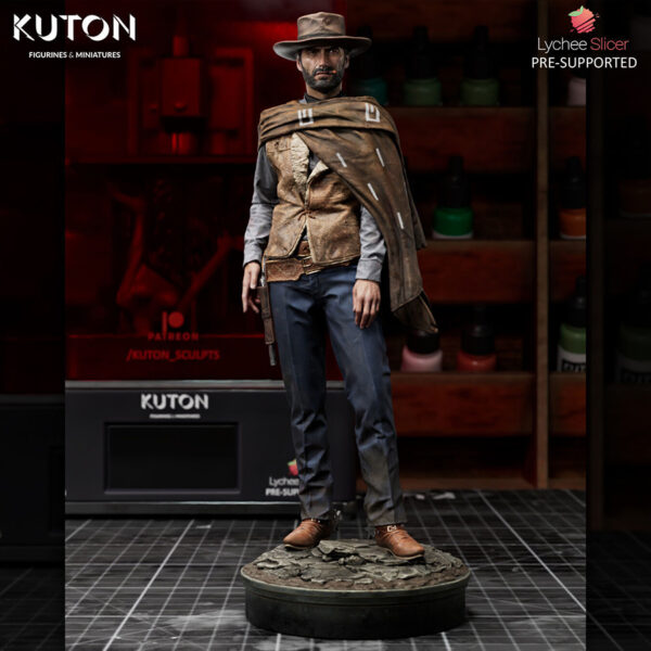 Kuton Sculpts Blondie The Good resin print figure and bust options