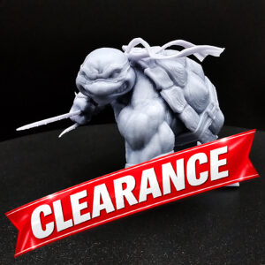 TMNT Raphael 1/9 scale resin bust kit by CA3D with display base unpainted