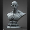 The Flash 3D resin print by Stalyn Quito, made to order, 1/6 scale figure or 1/10 scale bust, HLI3DFX