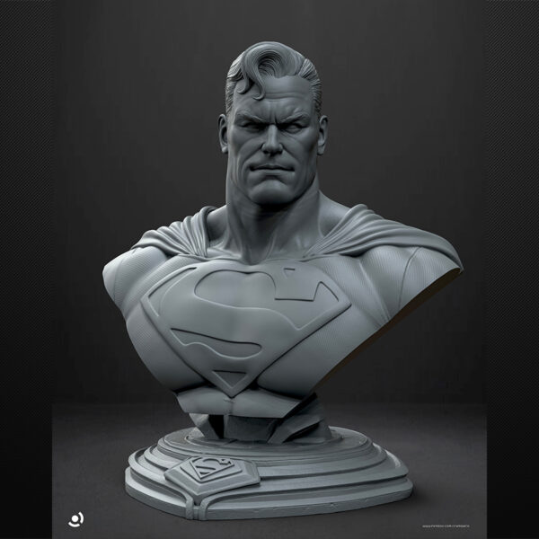 Superman resin print by Stalyn Quito, made to order, 1/6 scale figure or 1/10 scale bust, HLI3DFX