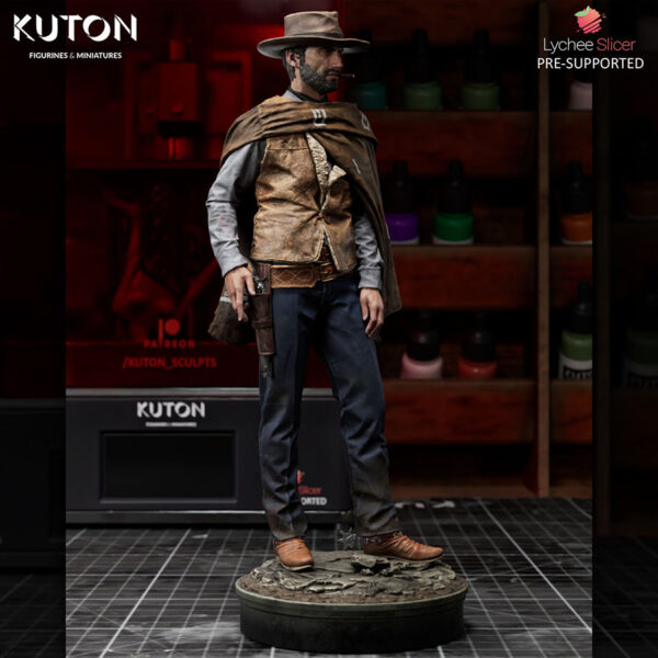 Kuton Sculpts Blondie The Good resin print figure and bust options