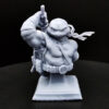 TMNT Leonardo 1/9 scale resin bust kit by CA3D with display base unpainted
