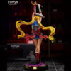 Sailor Moon resin print by Kuton Sculpts with flowing twin-tails and wand pose, available as 1/10 scale figure or 1/9 scale bust