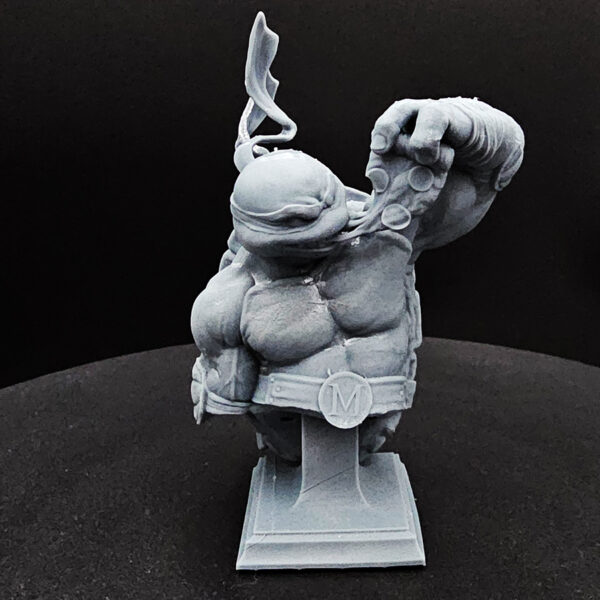TMNT Raphael 1/9 scale resin bust kit by CA3D with display base unpainted