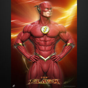 The Flash 3D resin print by Stalyn Quito, made to order, 1/6 scale figure or 1/10 scale bust, HLI3DFX