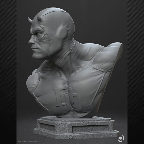 Daredevil resin print by Stalyn Quito, made to order, 1/6 scale figure or 1/10 scale bust, HLI3DFX