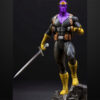 Zemo 1/6 scale figure resin print by Stalyn Quito holding a sword on a rocky base, made to order
