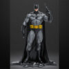 Batman 1/6 scale figure resin print by Stalyn Quito with cape and utility belt, standing on a display base