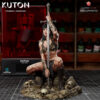 Kuton Sculpts Xena Warrior Princess 1/10 scale resin print figure with sword and skull base, unpainted kit.