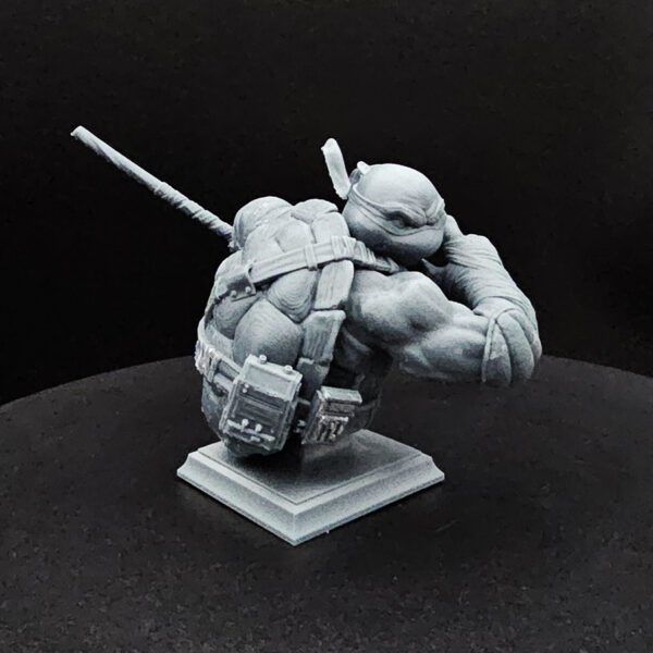 TMNT Donatello 1/9 scale resin bust kit by CA3D with display base unpainted