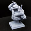 TMNT Leonardo 1/9 scale resin bust kit by CA3D with display base unpainted