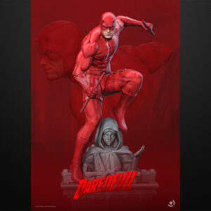 Daredevil resin print by Stalyn Quito, made to order, 1/6 scale figure or 1/10 scale bust, HLI3DFX