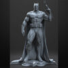 Batman 1/6 scale figure resin print by Stalyn Quito with cape and utility belt, standing on a display base