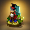 Scrooge McDuck premium resin print statue by UEL Winner, 8 inches tall