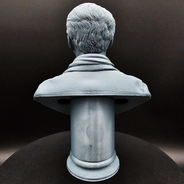 It’s A Wonderful Life George Bailey 1/6 scale resin bust kit with base, unpainted and unassembled, clearance misprint