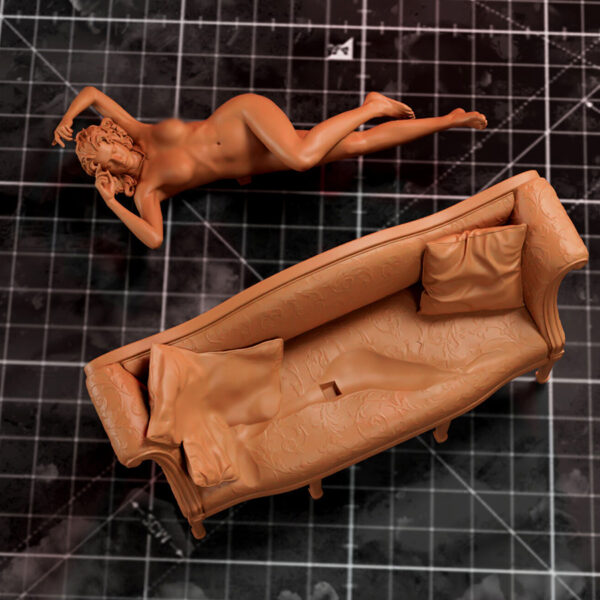 Kuton Sculpts Rose Titanic-inspired “Draw Me” scene 1/10 scale resin figure kit (unpainted)