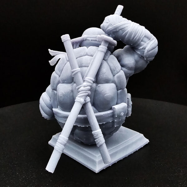 TMNT Leonardo 1/9 scale resin bust kit by CA3D with display base unpainted