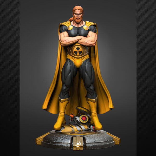 Hyperion resin print by Stalyn Quito, made to order, 1/6 scale figure or 1/10 scale bust, includes 2 heads, HLI3DFX