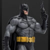 Batman 1/6 scale figure resin print by Stalyn Quito with cape and utility belt, standing on a display base