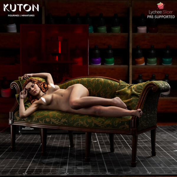 Kuton Sculpts Rose Titanic-inspired “Draw Me” scene 1/10 scale resin figure kit (unpainted)