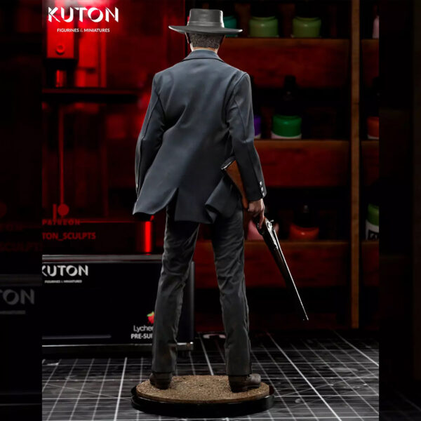 Colonel Mortimer resin print by Kuton Sculpts, available in 1/10 or 1/9 scale with alternate legs and hands plus shotgun and pistol options