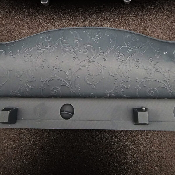 1/10 scale resin figure on detailed couch with pillows, unpainted and unassembled, clearance item.