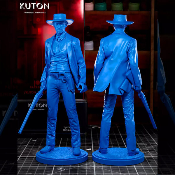 Colonel Mortimer resin print by Kuton Sculpts, available in 1/10 or 1/9 scale with alternate legs and hands plus shotgun and pistol options