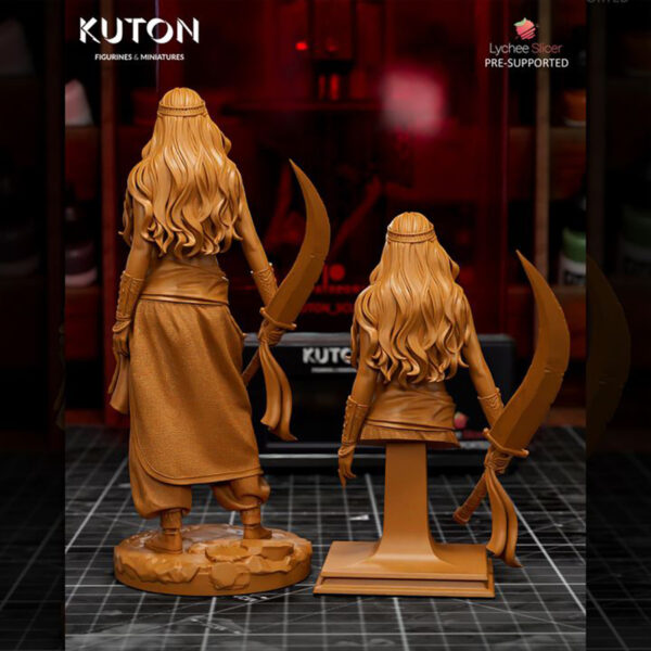Zahiri resin print by Kuton Sculpts, scale options 1/10 figure or 1/9 bust.