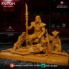 Kuton Sculpts Conan diorama 1/10 scale resin print kit with multiple figures and scene base (unpainted)