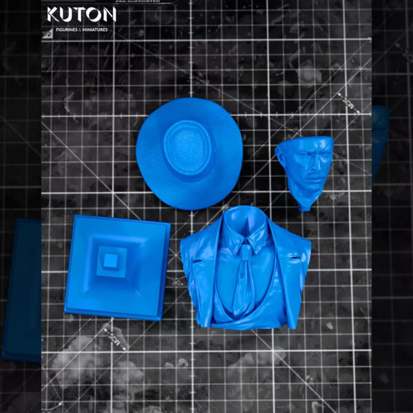 Colonel Mortimer resin print by Kuton Sculpts, available in 1/10 or 1/9 scale with alternate legs and hands plus shotgun and pistol options