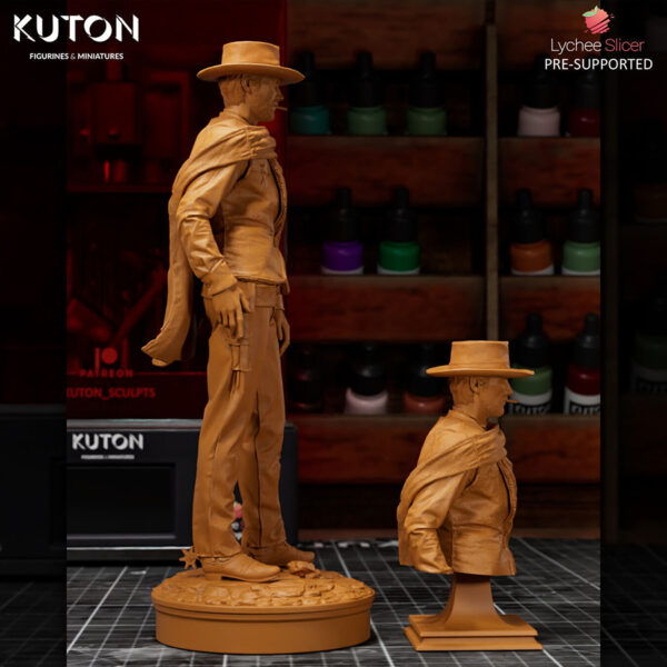 Kuton Sculpts Blondie The Good resin print figure and bust options