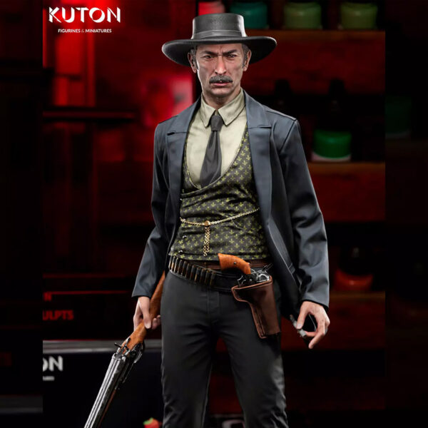 Colonel Mortimer resin print by Kuton Sculpts, available in 1/10 or 1/9 scale with alternate legs and hands plus shotgun and pistol options