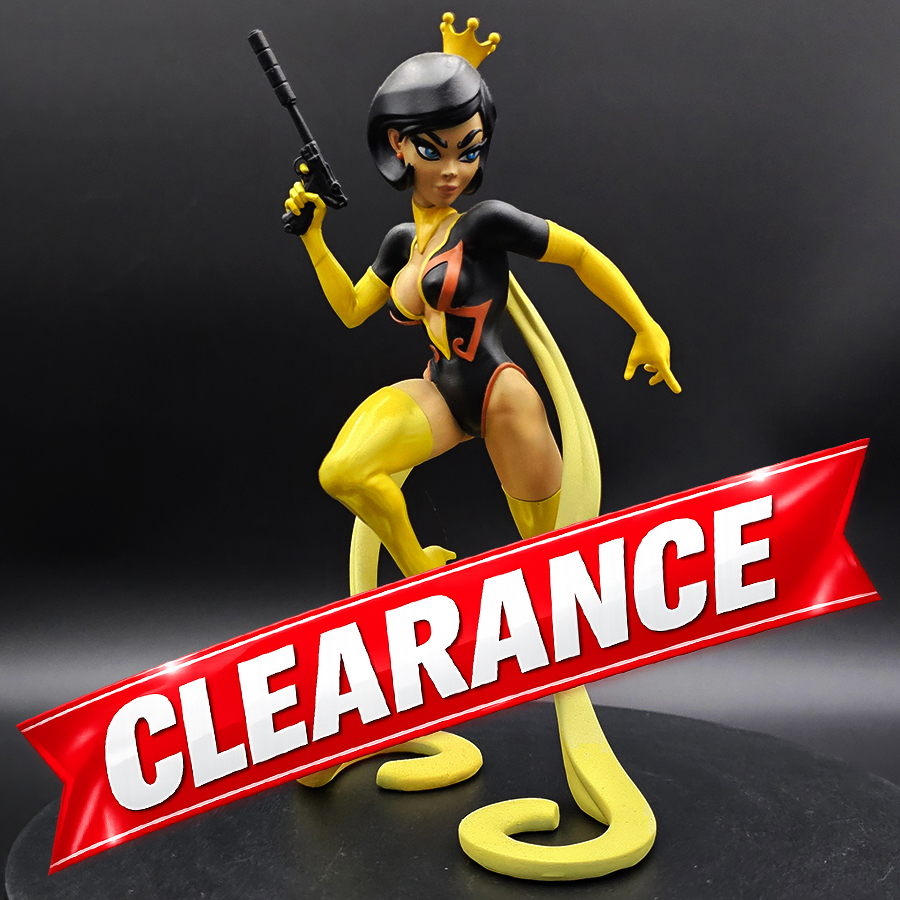 Clearance Dr. Mrs. The Monarch clear resin figure kit 7 inches tall 9 parts unpainted