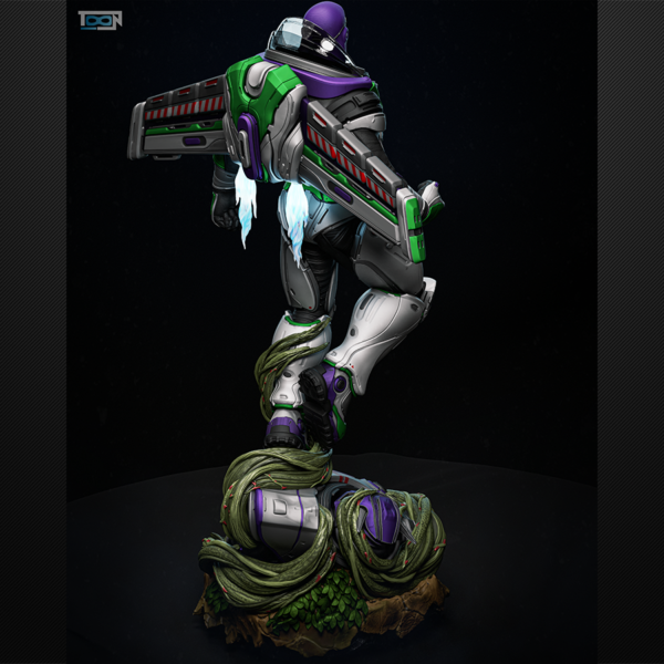 1/6 scale Buzz Lightyear resin figure kit by Toon Studios on display base