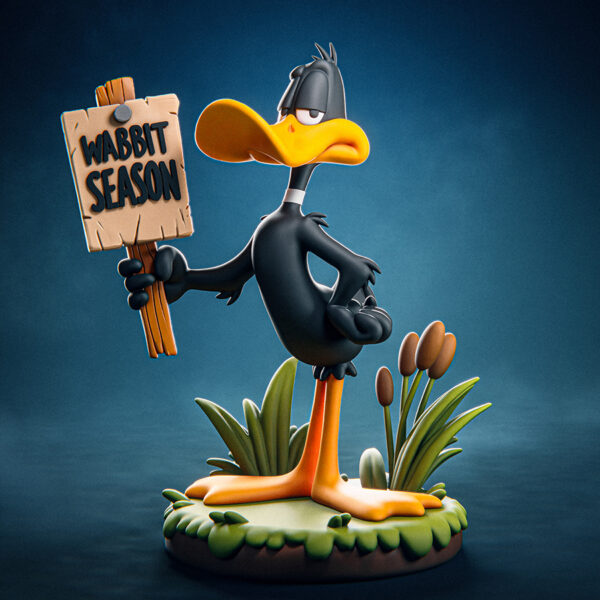 1/6 scale Daffy Duck resin figure kit by Toon Studios