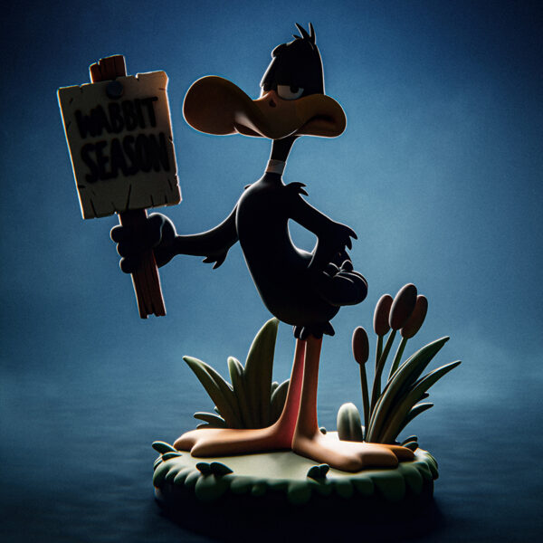 1/6 scale Daffy Duck resin figure kit by Toon Studios
