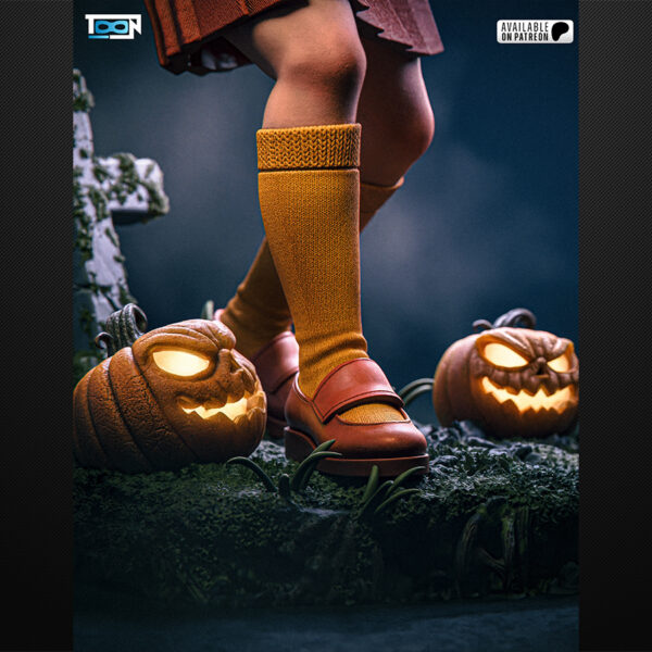 Velma 1/6 scale resin figure by Toon Studios (physical resin print), supplied unpainted and unassembled